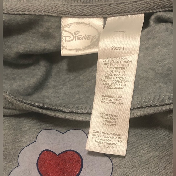 Disney Mickey & Minnie Kiss Sweatshirt - Picture 4 of 5